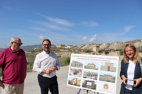 El Ayuntamiento de Lorca presenta el Plan director del Patrimonio Minero- Industrial y Geológico de la Sierra de Serrata para trabajar en la protección y puesta en valor del Coto Minero