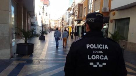 La Policía Local de Lorca detiene a un individuo como presunto autor de un delito de amenazas graves y agresión
