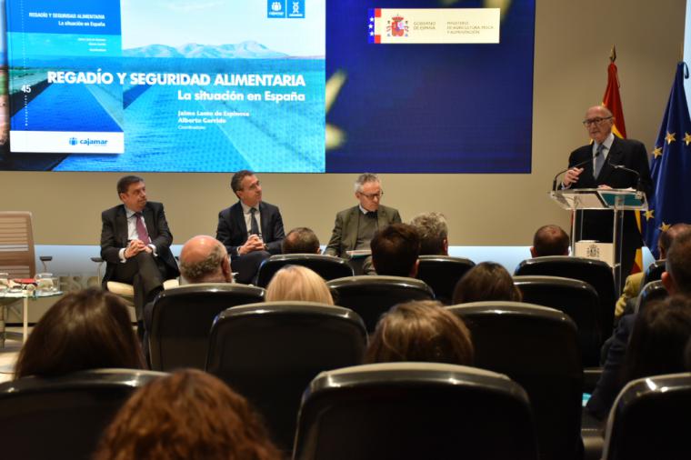 Cajamar reivindica el carácter estratégico del regadío para la economía española
