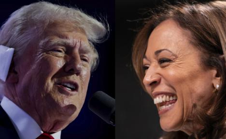 Donald Trump califica a Kamala Harris de lunática de izquierda radical en un mitin en Carolina del Norte