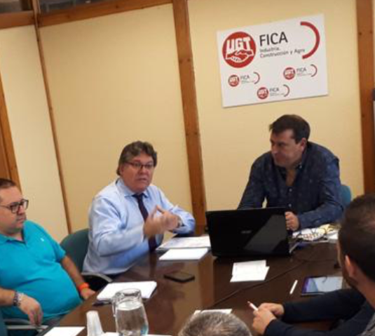 El Almeriense Rogelio Mena Responsable de ITV Estatal y el Jienense Manuel Gómez Secretario Sectorial de Andalucía, han contado con el respaldo del 97% de los votos 
 