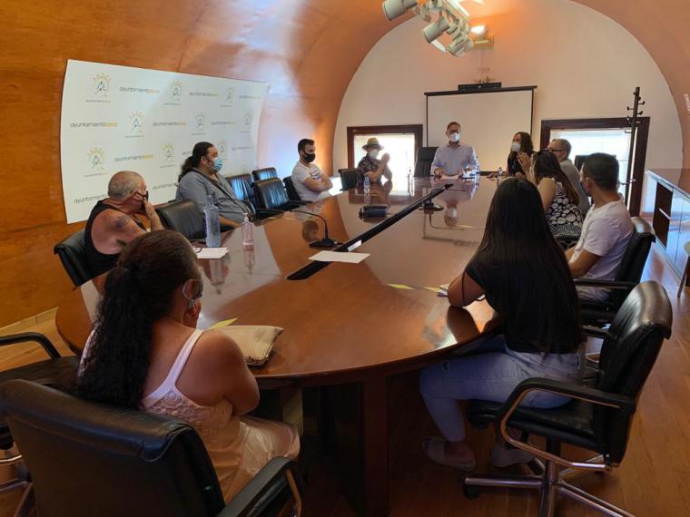 El Alcalde de Lorca se reúne con los vecinos de San Fernando para dar solución al problema de las viviendas