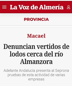 La Voz de Almería e Ideal se hacen eco de la denuncia de Adelante Andalucía sobre una información que hace algo más de un año publicó en exclusiva NUEVODIARIO.es y ELDIARIO.es
 
