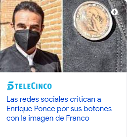 Nuevodiario.es lidera la opinión nacional con el artículo de Rogelio Mena sobre la “botonera franquista” de Enrique Ponce