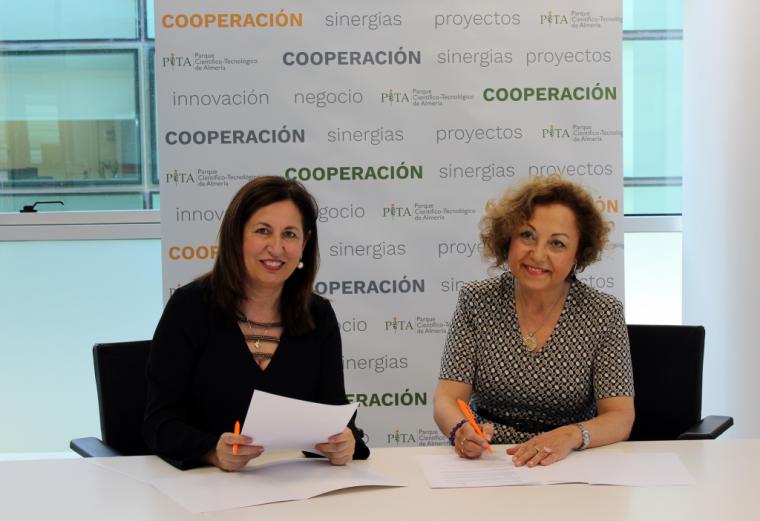 El PITA y el Foro Mujer Sociedad firman un convenio para potenciar la red de mujeres empresarias en Almería
