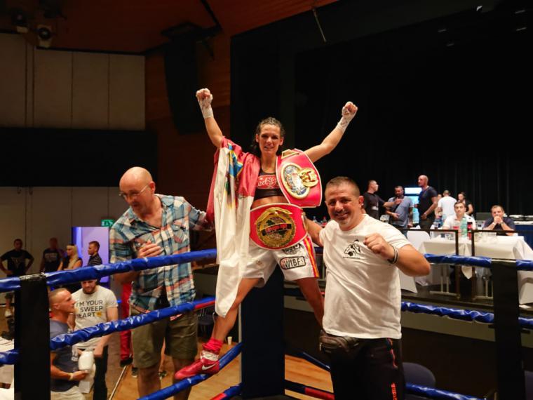 La lumbrerense Mari Carmen Romero se proclama campeona continental de boxeo