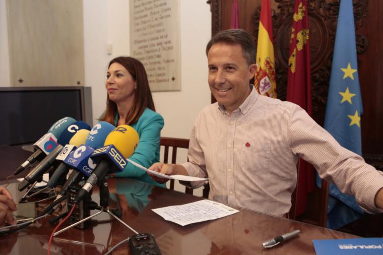 El PP destapa que el gobierno de Ciudadanos y PSOE en Lorca ya ha dado por perdida la bonificación del 50% del IBI a los afectados por los terremotos