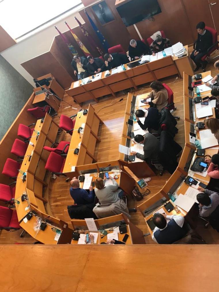 El Partido Popular abandona el Pleno del Ayuntamiento por 'las faltas de respeto, malas formas y salidas de tono' del Concejal de Agricultura