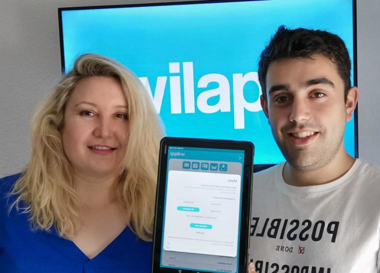 Puesta de largo ante el mundo de ‘Wilapp’ la startup almeriense en la Mobile World Congress