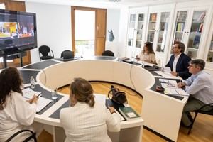 La Xunta avanza en la reforma de la Ley de Administración Local de Galicia tras reunirse con la Diputación de Ourense