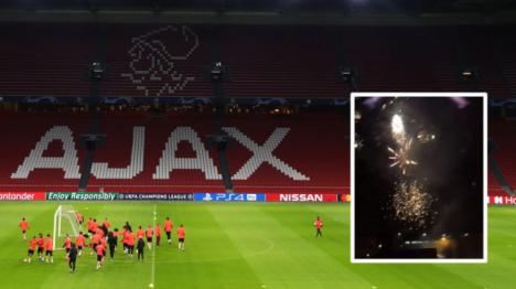  Cuatro aficionados del Ajax detenidos en el hotel de concentración del Real Madrid