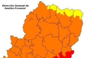 Alerta máxima por incendios en tres regiones de Aragón
