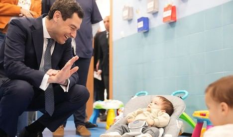 Andalucía ofrece educación infantil gratuita para niños de un año a partir del próximo curso