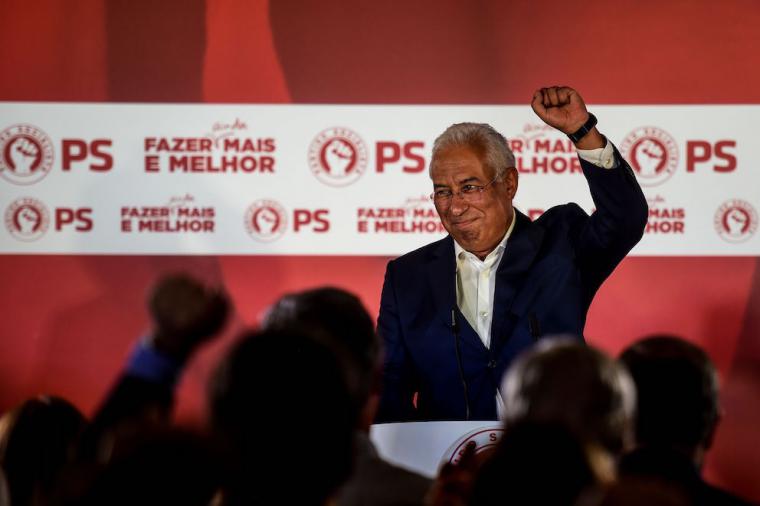 Mayoría absoluta de los socialistas de Antonio Costa en Portugal