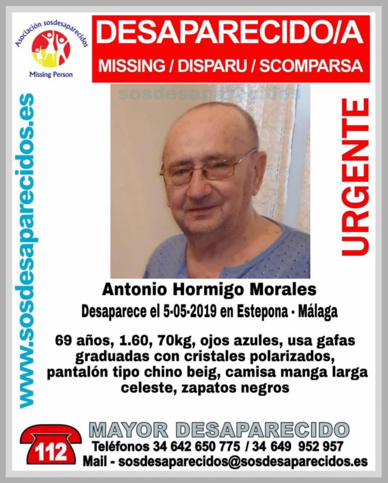 Sigue la busqueda de un vecino de Estepona desaparecido este domingo