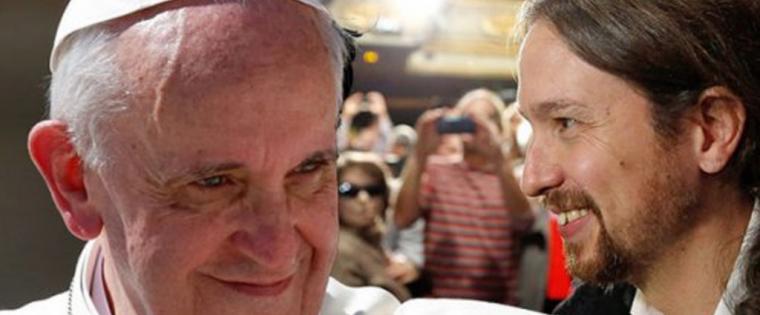 El Papa Francisco en la onda de Pablo Iglesias: Pide un salario universal y que se condonen deudas