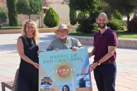 El Barrio de San Cristóbal acoge cine de verano y conciertos dentro de la programación ‘Asómate a Lorca’ organizada por el Ayuntamiento