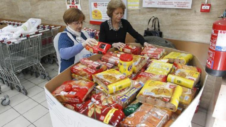 Comienza la campaña de recogida del Banco de Alimentos en Andalucía, Ceuta y Melilla.