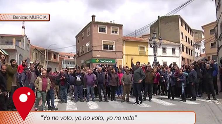 Benízar, el pueblo de Murcia en el que ninguno de sus habitantes votará el próximo 28 de abril