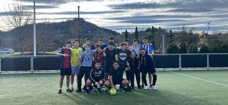 Éxito en los campeonatos de invierno en Galarreta con 10 equipos compitiendo