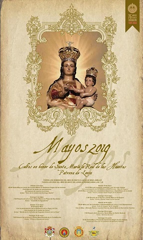 El Alcalde anima a todos los lorquinos a participar en los actos del mes de Mayo organizados para honrar a la Virgen de las Huertas, patrona de la ciudad