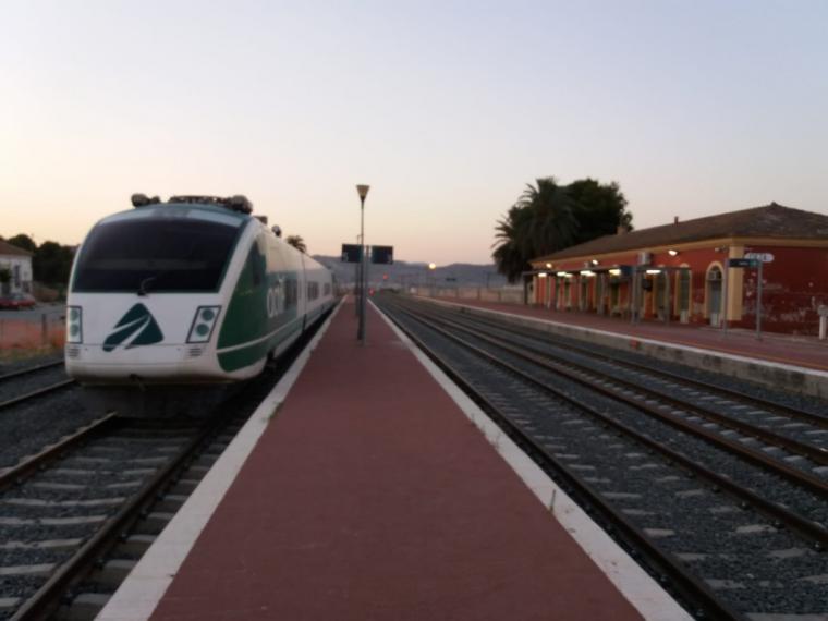 Diego Conesa ha logrado en ocho meses la apertura de la Variante de Camarillas con la circulación de trenes híbridos