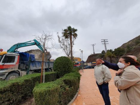 El Ayuntamiento de Lorca acomete actuaciones de emergencia para solventar las incidencias ocasionadas en el municipio por el episodio de lluvias persistentes