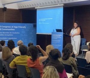 Taller sobre el futuro de comunidades amigables con personas mayores