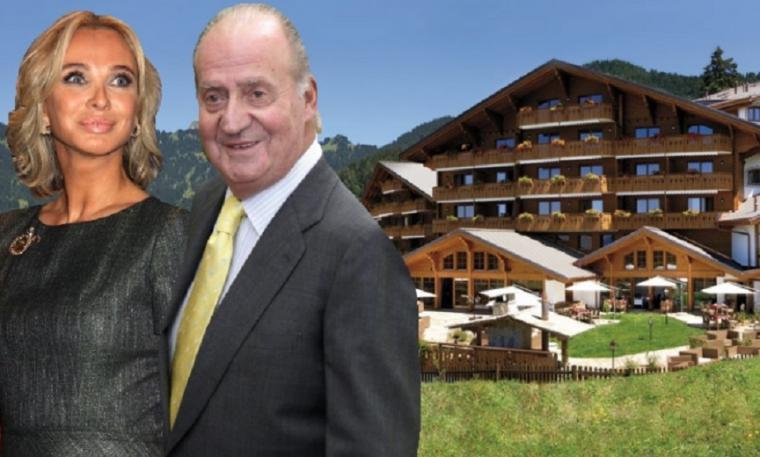 Juan Carlos transfirió dos millones de euros a Corinna para comprar dos apartamentos en Suiza