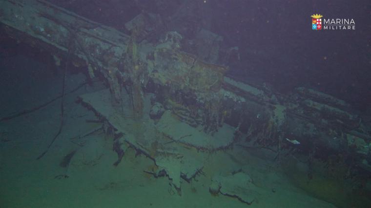 Encuentran cerca de la isla de Estrómboli un barco italiano que fue hundido en la Segunda Guerra Mundial por un submarino británico