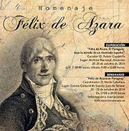 Félix de Azara, el Darwin español, por Pedro Cuesta Escudero