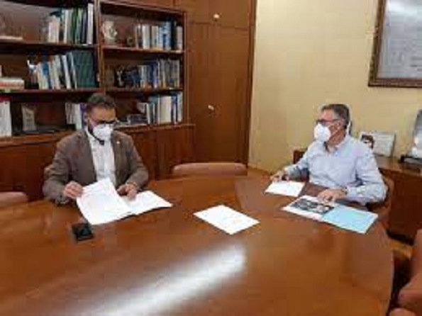 El Alcalde de Lorca mantiene una reunión de trabajo con el Presidente de la Confederación Hidrográfica del Segura