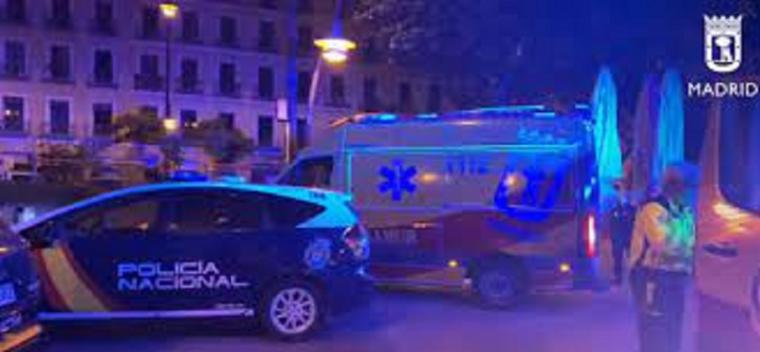 La Policía Nacional investigados reyertas, una en el centro de Madrid y otra en Moratalaz con tres heridos por arma blanca