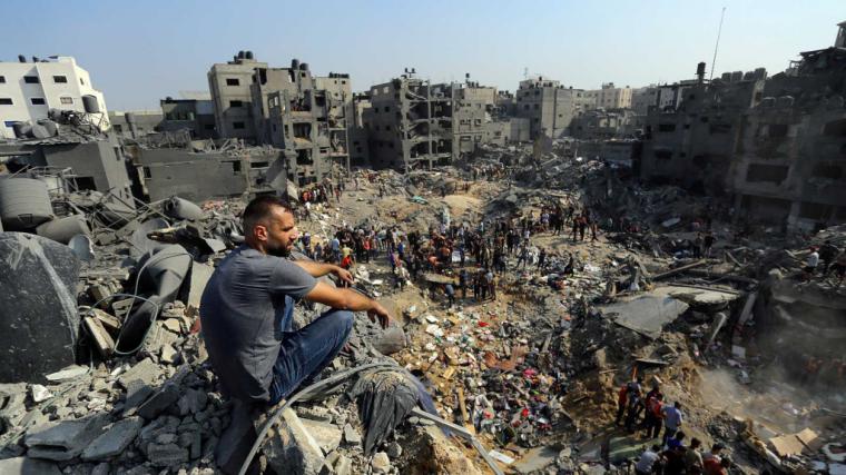Sigue el genocidio de los nazis israelís contra los civiles en la franja sur de Gaza