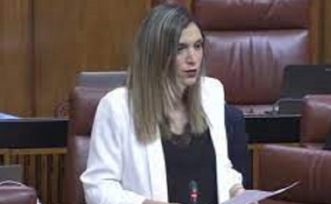 María Márquez critica la falta de apuesta del Gobierno de Moreno Bonilla por lo público: “Despide a un millar de interinos mientras hace contratos a dedo”