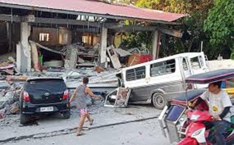 Un terremoto de magnitud 6,6 sacude Filipinas