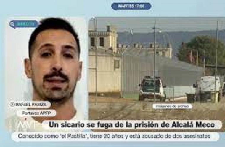 Increíble fuga de un peligroso asesino que ha conseguido salir de Alcalá Meco y del que se desconoce su paradero