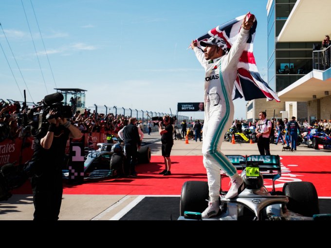 Lewis Hamilton se proclama por sexta vezcampeón del mundo de Fórmula 1, al finalizar el Gran Premio de EEUU
