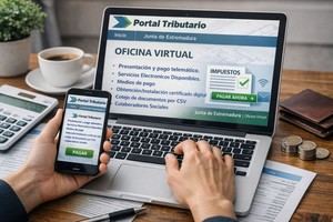 El 45% de los tributos en Extremadura se abonan por vía telemática