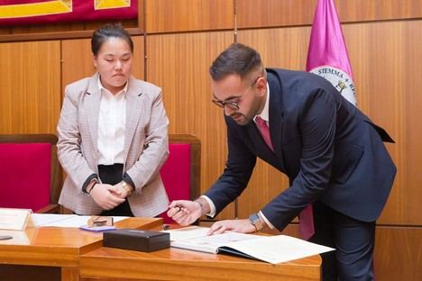 Nuevo presidente en el Consejo de Estudiantes de la ULL reafirma su compromiso con la universidad pública