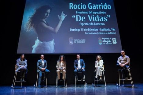 El Ejido acogerá el preestreno del espectáculo 'De Vidas' de Rocío Garrido