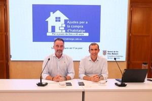El Govern de Baleares lanza ayudas de 10.000 euros para jóvenes compradores de vivienda