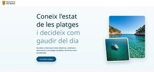 El Govern lanza una herramienta digital para gestionar la afluencia en las playas de Baleares