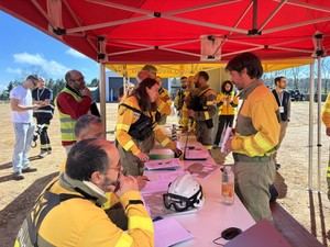 Simulacro de incendio forestal une a Extremadura y Castilla y León con la participación de 13 regiones