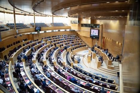 El Pleno del Senado debatirá dos nuevas proposiciones de ley la próxima semana