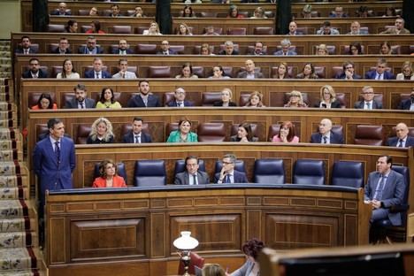 Sánchez pide apoyo en el Congreso para validar el plan contra la guerra