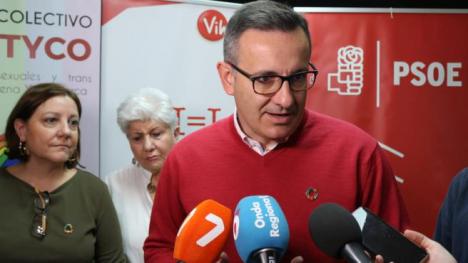 Diego Conesa: “Le pedimos a López Miras que se deje de monsergas y se centre en gestionar la vacunación”