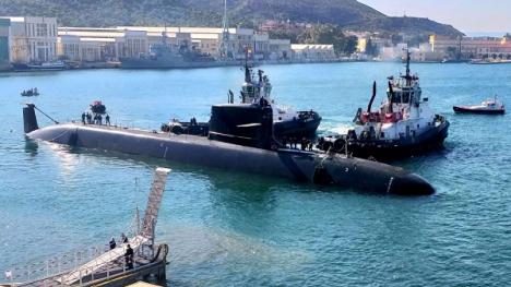 Primera varada programada del submarino S-81 ‘Isaac Peral’