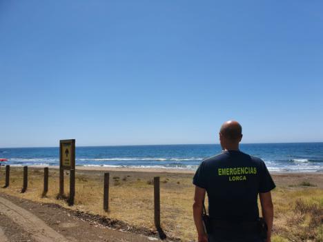 El Servicio de Emergencias Municipal y Protección Civil atiende 51 incidencias dentro del Plan de Salvamento en playas en el litoral lorquino durante el mes de Julio 
