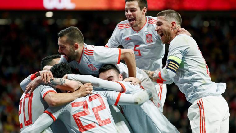 España humilla a la selección Argentina